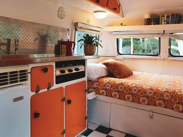 Photo 7 for Riverside Stay in Valerie the Vintage Van