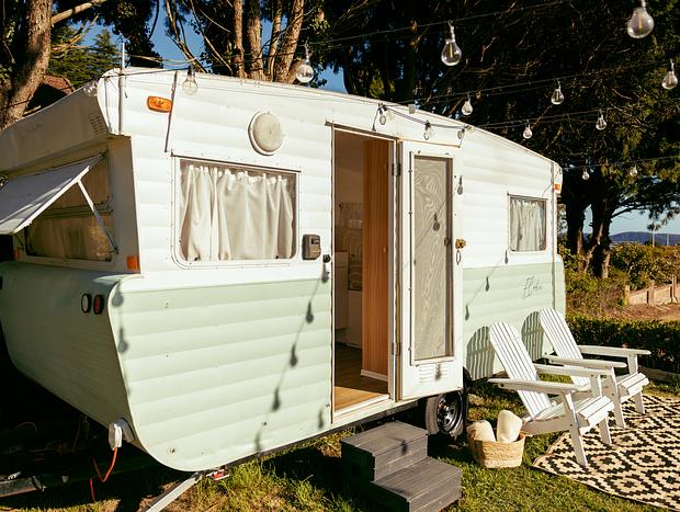 Photo 3 for Elodie (1970's Style Caravan Accommodation)