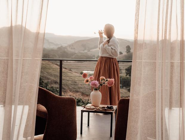 Photo 38 for A sunset villa where romance blooms