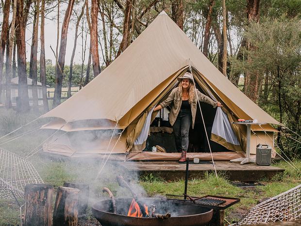 Photo 37 for Bell tent diaries by the creek