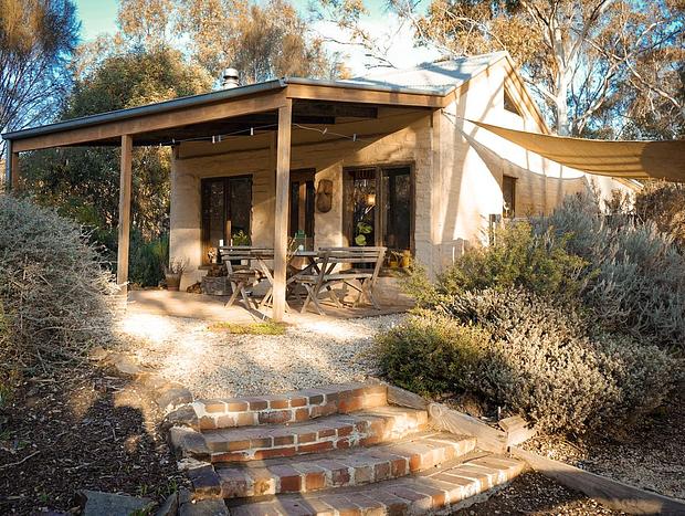 Photo 16 for Muckleford Forest Cottage - Quiet bush stay with dam, pizza oven & wood fire