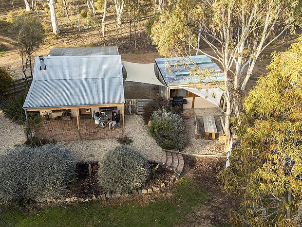 Photo 25 for Muckleford Forest Cottage - Quiet bush stay with dam, pizza oven & wood fire