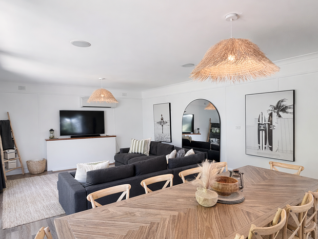 Photo 5 for Cozy Coastal Retreat -16+ Ppl, Farm Views & Fire Pit