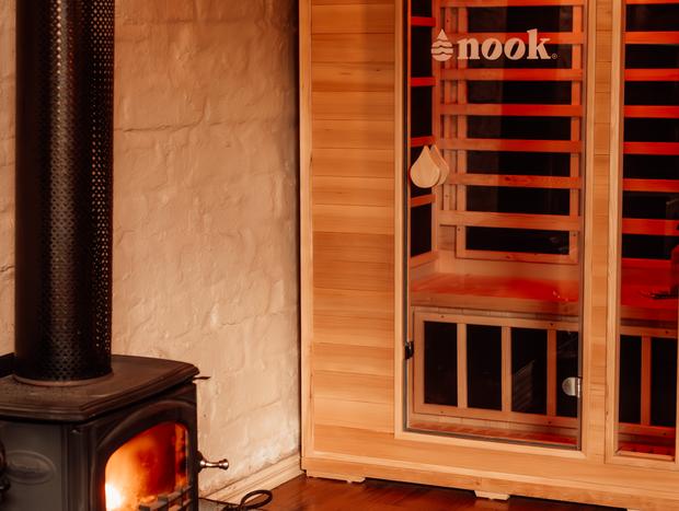 Photo 8 for Inhaling autumn at the sauna chalet