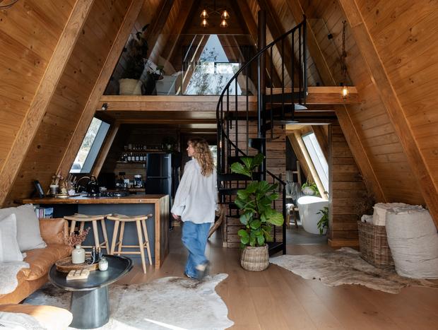 Photo 8 for Romantic Escape at the A-Frame