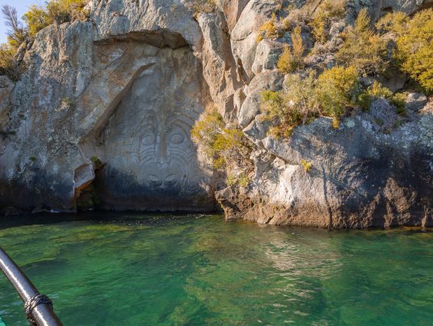 Photo 3 for Māori Rock Carving Cruise
