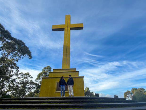 Photo 3 for Standing at the Memorial Cross