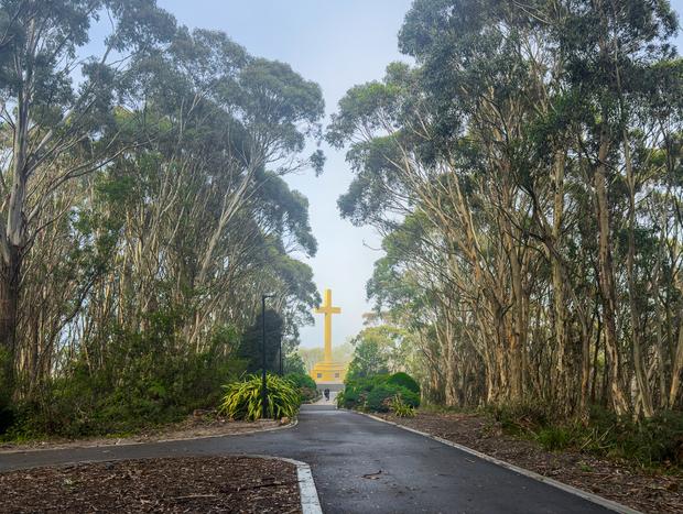 Photo 4 for Standing at the Memorial Cross