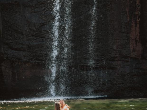 Photo 4 for Cooling off at Wattamolla Beach and Falls