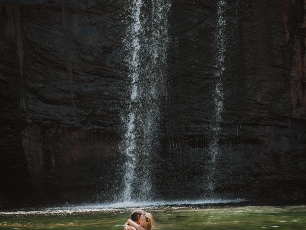 Photo 5 for Cooling off at Wattamolla Beach and Falls