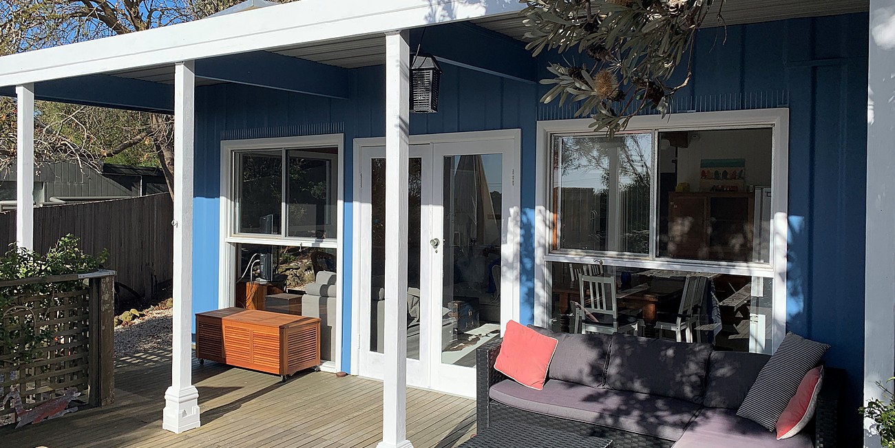 Secluded Beach Shack Cottage for Rent in Breamlea, Bellarine