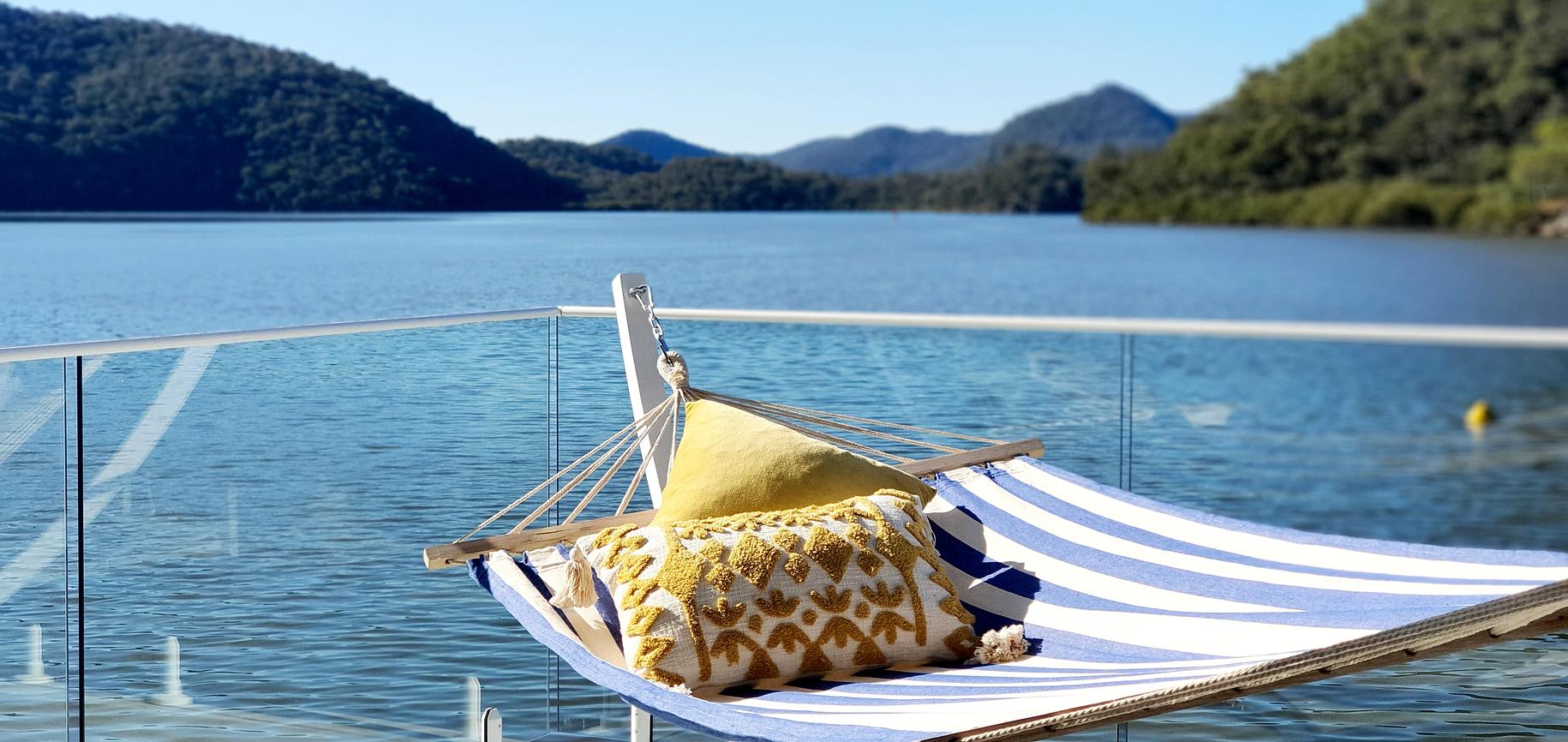 The Villa Boathouse Waterfront Hawkesbury River Beach house for