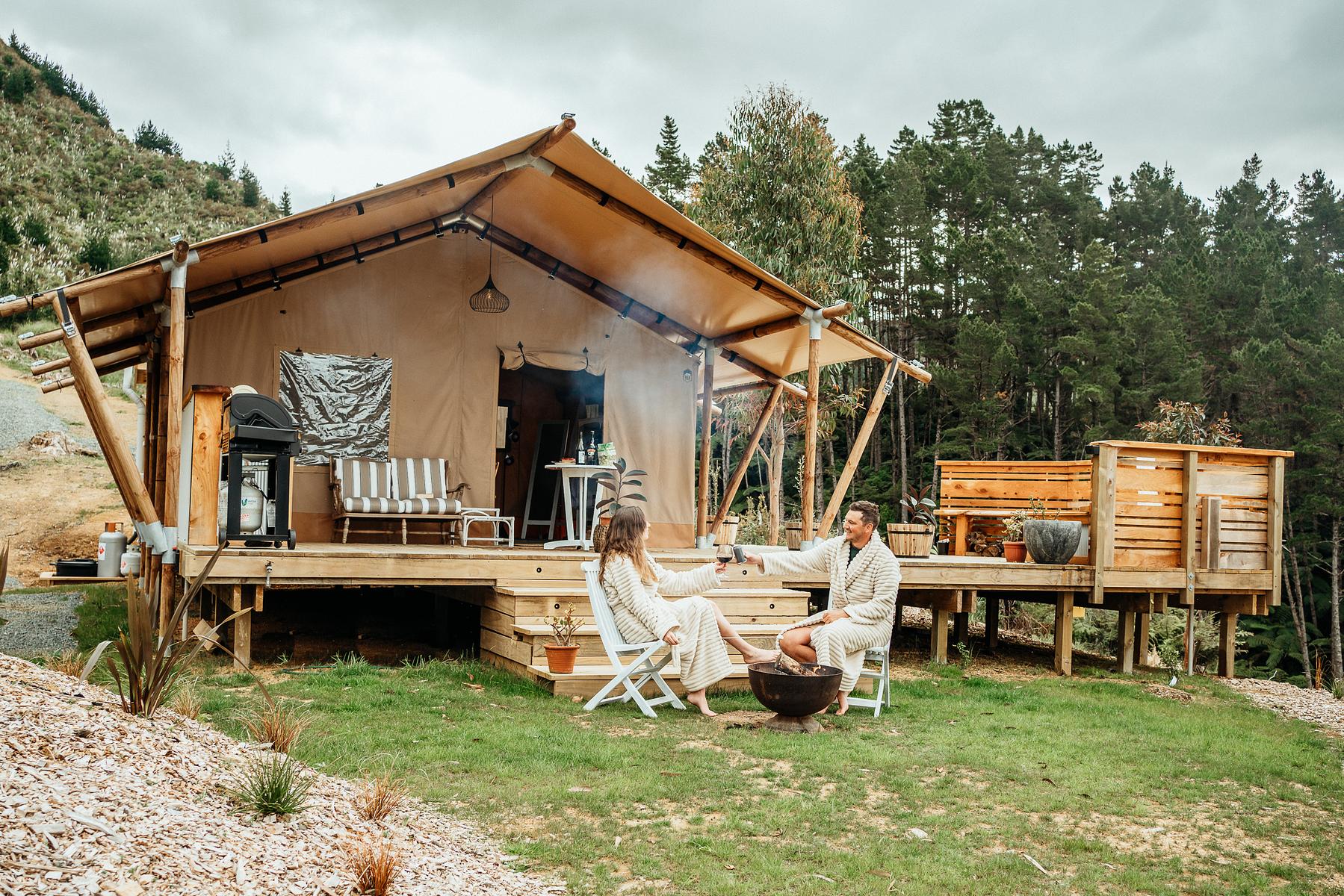 Matakana Retreat Offgrid African Safari Glamping Glamping for Rent in Matakana, Auckland