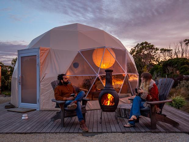 Photo 1 for Glamorous Geodesic Glamping