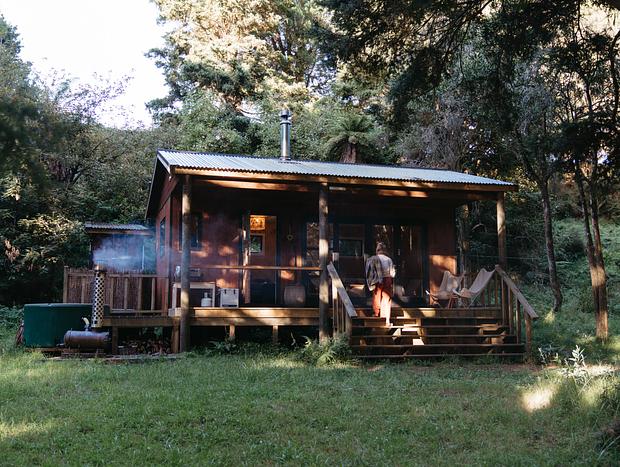 Photo 1 for Off-Grid Cabin in Ancient Totara Grove