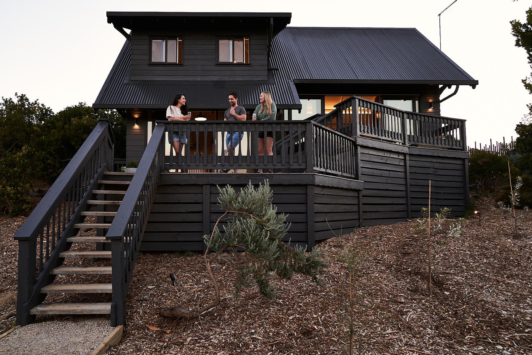 The St Andrews Beach Lodge With Private Outdoor Spa House for Rent in