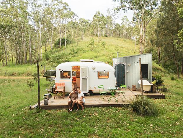 Photo 1 for Riverside Stay in Valerie the Vintage Van